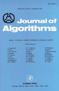 Journal of Algorithms